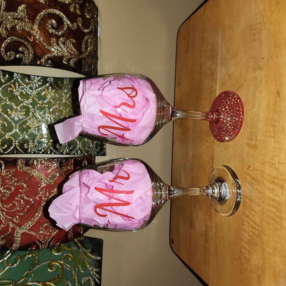 Custom Wine Glasses - Set - Picture 1 of 1